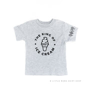 The King of Ice Cream - (Full Size) - Ice Cream Sleeve Detail - Child Tee
