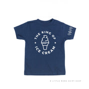 The King of Ice Cream - (Full Size) - Ice Cream Sleeve Detail - Child Tee