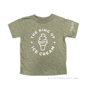 The King of Ice Cream - (Full Size) - Ice Cream Sleeve Detail - Child Tee