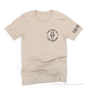 The King of Ice Cream - (Pocket Size) - Ice Cream Sleeve Detail - Unisex Tee