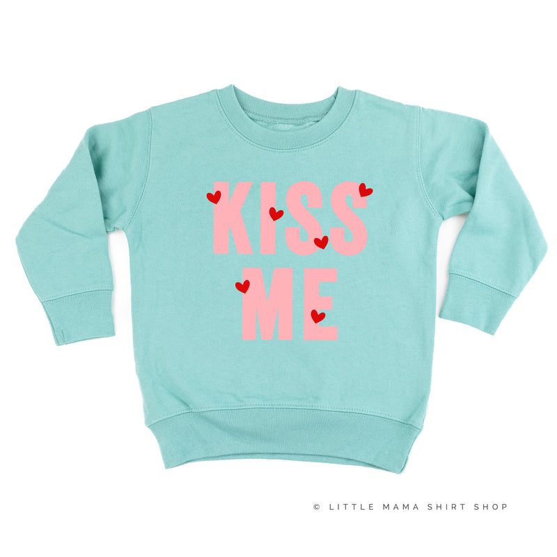 Kiss Me - Mini Hearts - Child Sweater