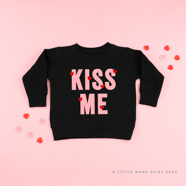 Kiss Me - Mini Hearts - Child Sweater