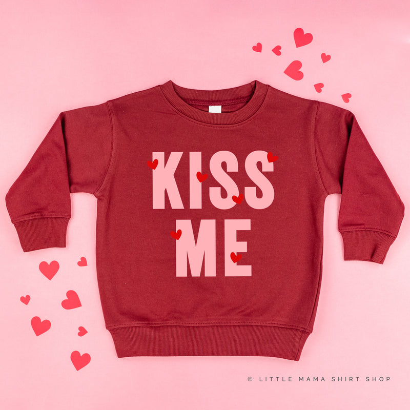 Kiss Me - Mini Hearts - Child Sweater