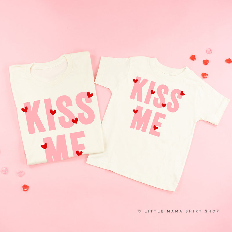 Kiss Me - Mini Hearts - Set of 2 Tees