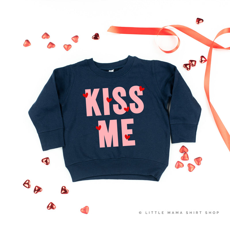 Kiss Me - Mini Hearts - Child Sweater