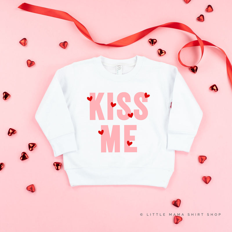 Kiss Me - Mini Hearts - Child Sweater