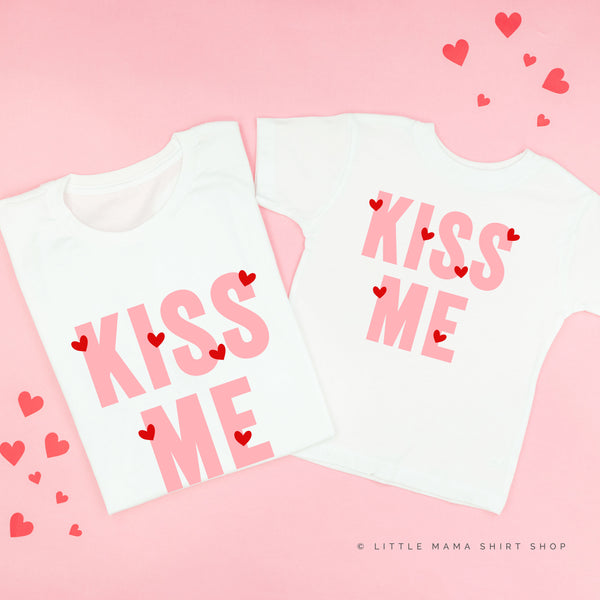 Kiss Me - Mini Hearts - Set of 2 Tees