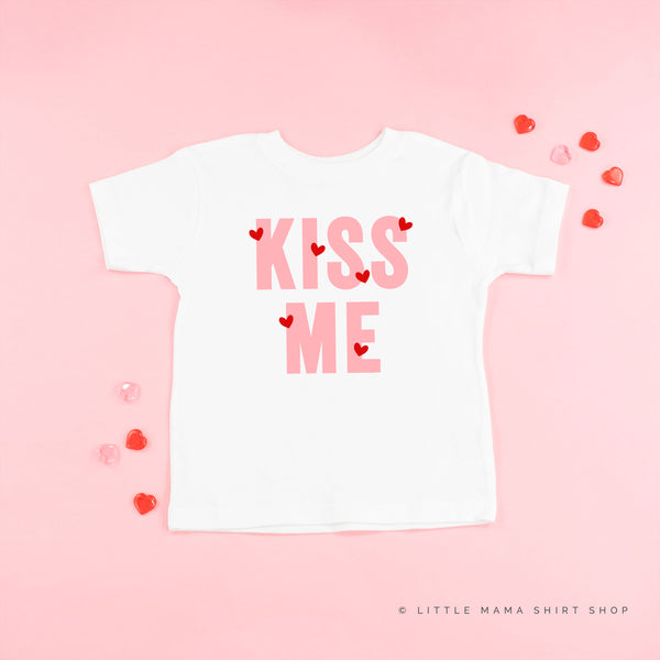 Kiss Me - Mini Hearts - Child Tee