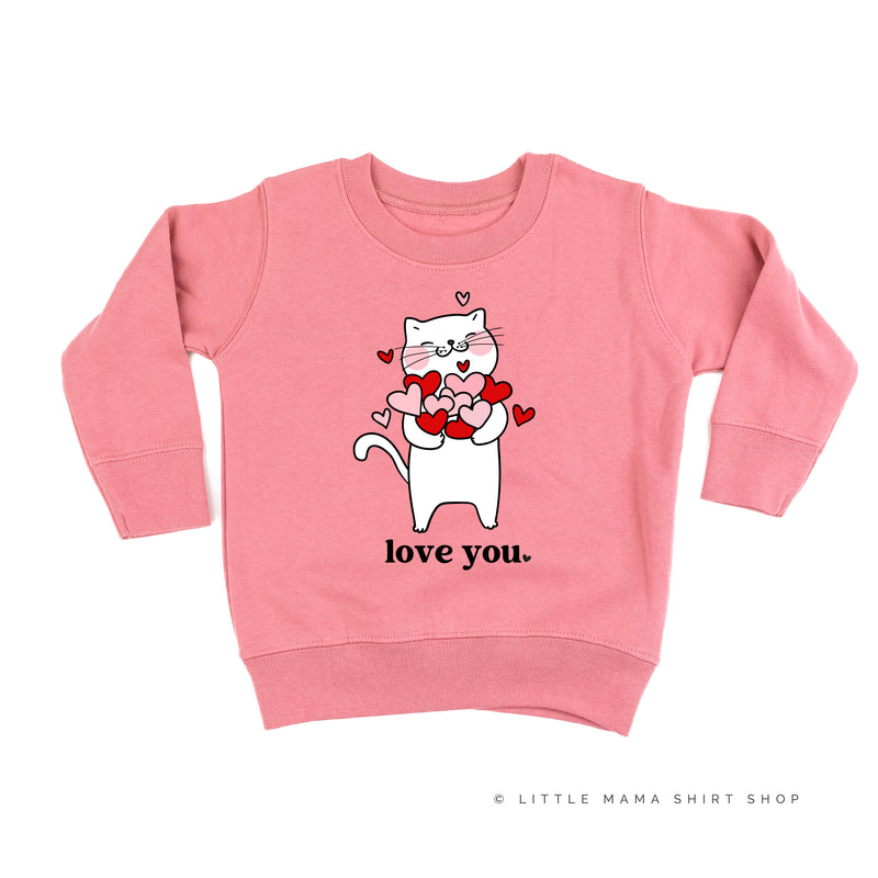 Love You (Kitten) - Child Sweater