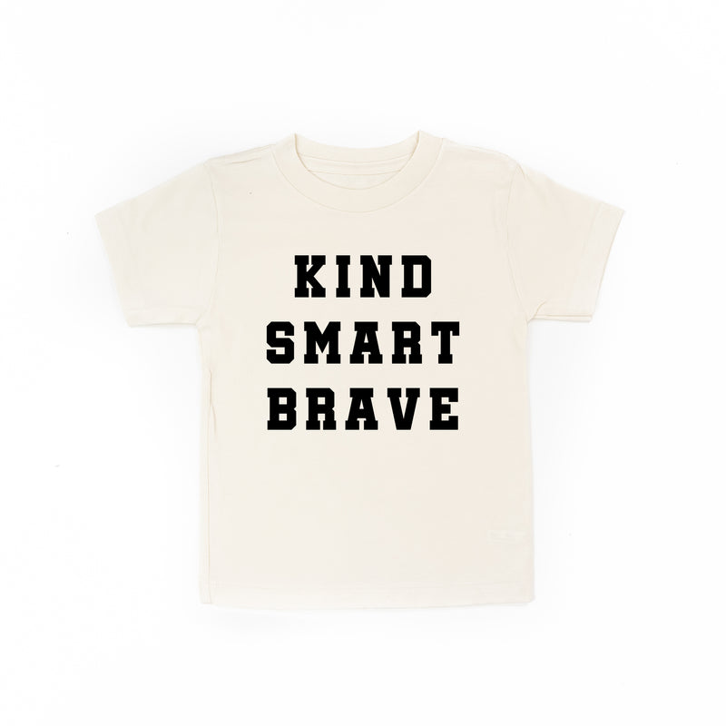 Kind Smart Brave - Varsity - Short Sleeve Child Shirt