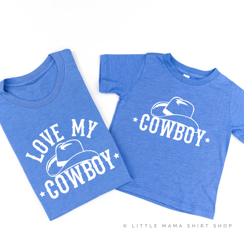 Love My Cowboy / Cowboy - Set of 2 Shirts