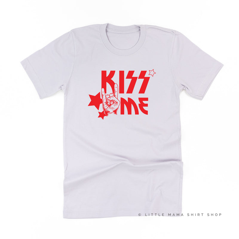 Kiss Me - Valentine Band Tee - Unisex Tee