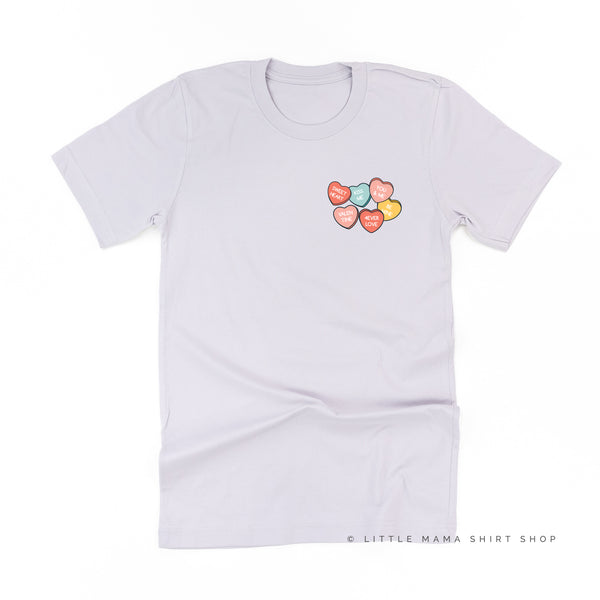 Conversation Hearts - Unisex Tee