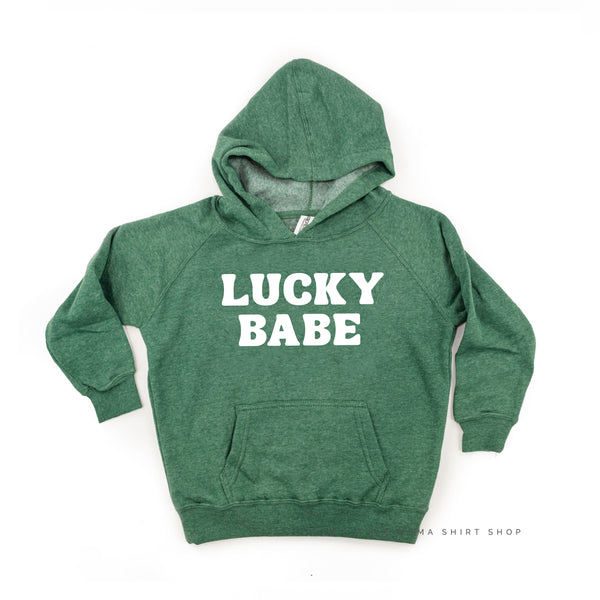 LUCKY BABE (BLOCK FONT) - Child Hoodie