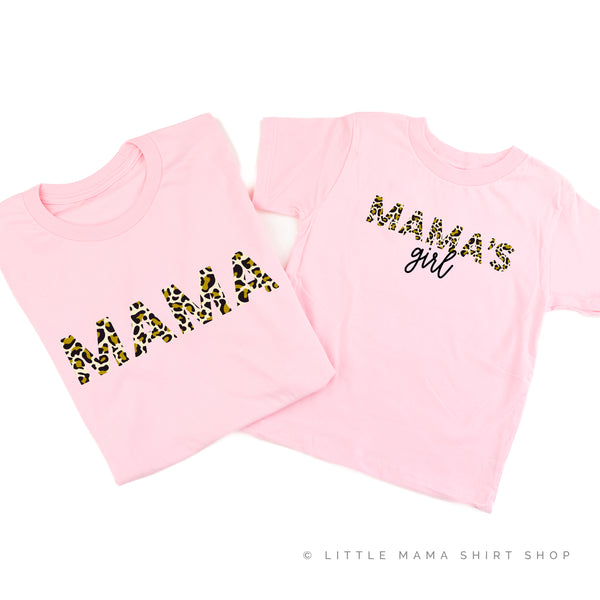 Mama & Mama's Girl - Set of 2 - Leopard Design! - Ballerina Pink