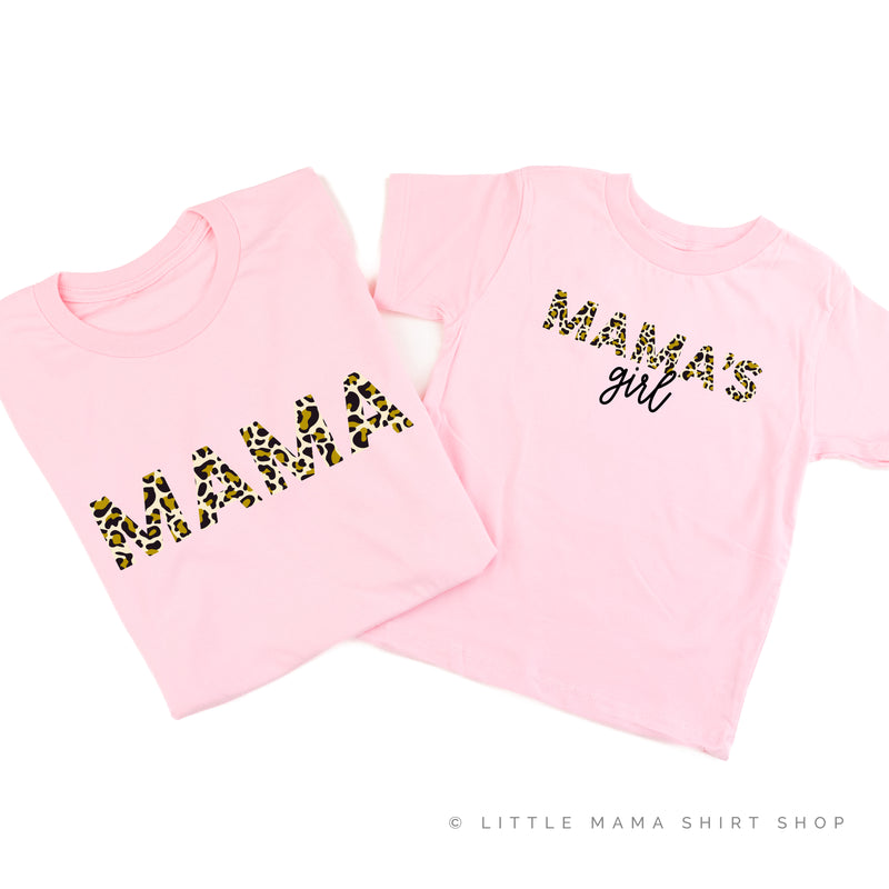 Mama & Mama's Girl - Set of 2 - Leopard Design! - Ballerina Pink