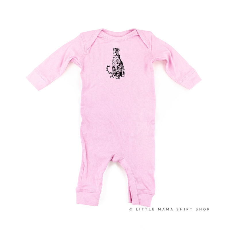 LEOPARD - One Piece Baby Sleeper