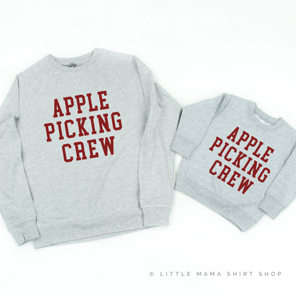 APPLE PICKING CREW - Set of 2 Matching Sweaters