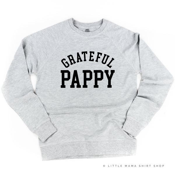 Grateful Pappy - (Varsity) - Lightweight Pullover Sweater