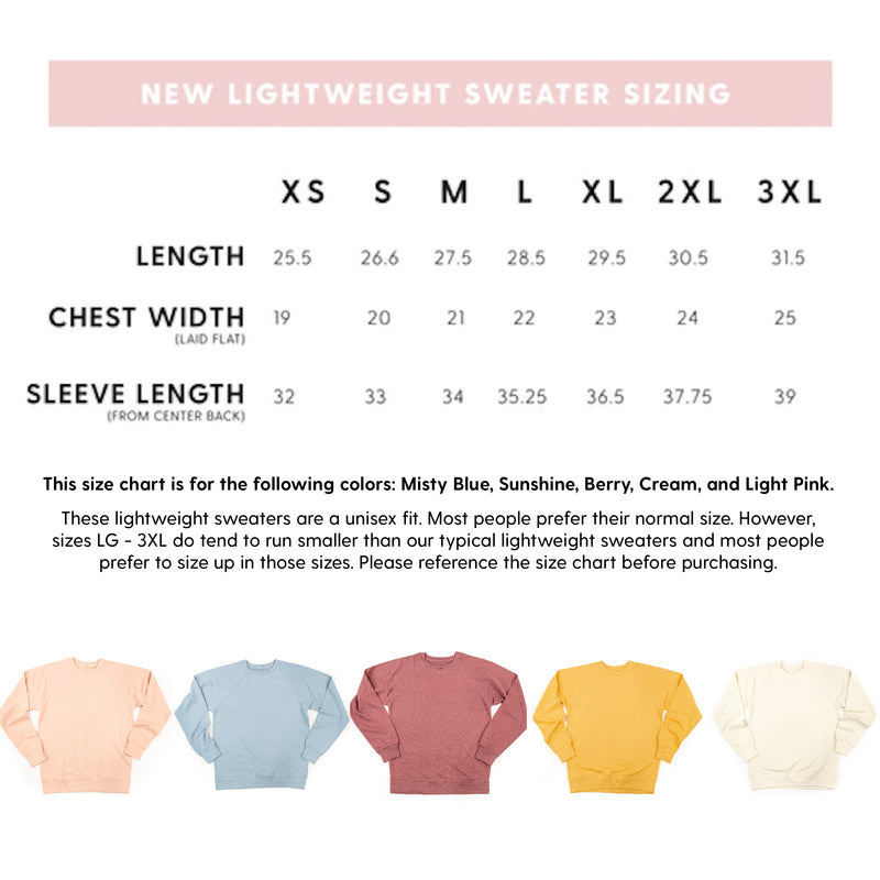 Grammy ♥ - Lightweight Pullover Sweater
