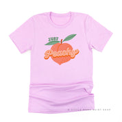Just Peachy - Unisex Tee Little Mama Shirt Shop