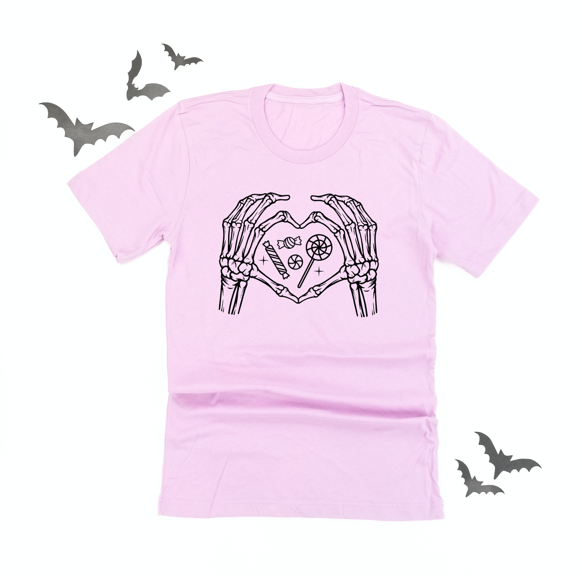 Skeleton Heart Hands - Unisex Tee