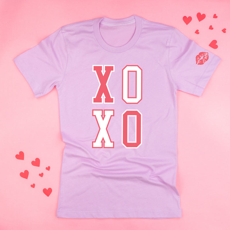 Varsity XOXO - Lips (sd) - Unisex Tee