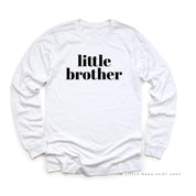 Little Brother - Original - Long Sleeve Child Shirt Little Mama Shirt Shop