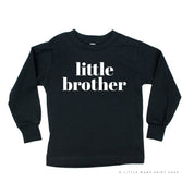 Little Brother - Original - Long Sleeve Child Shirt Little Mama Shirt Shop