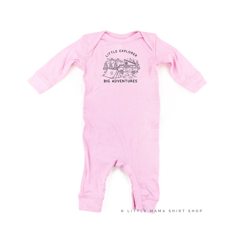 Little Explorer Big Adventures - One Piece Baby Sleeper