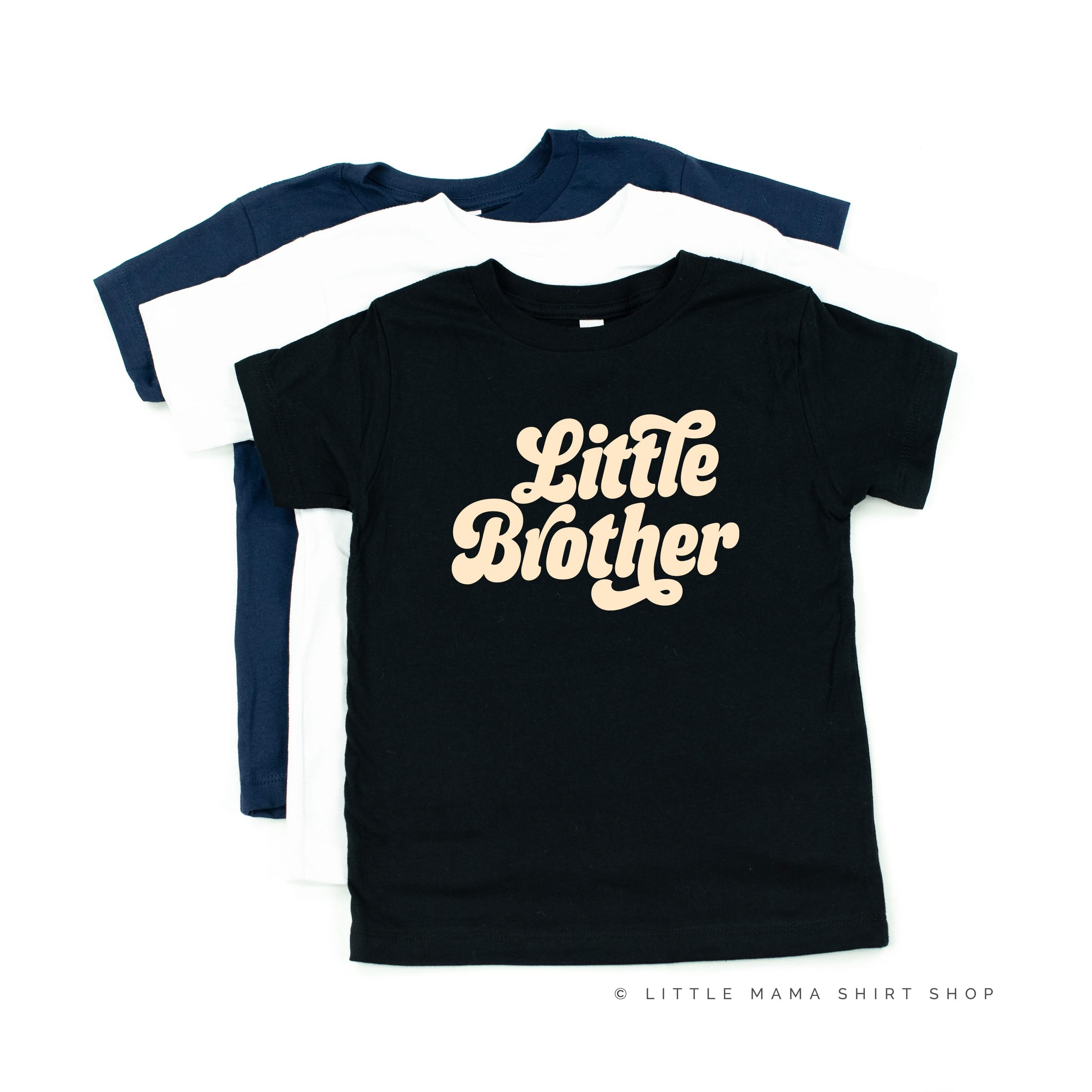 Little Brother (Retro) - Child Shirt Little Mama Shirt Shop
