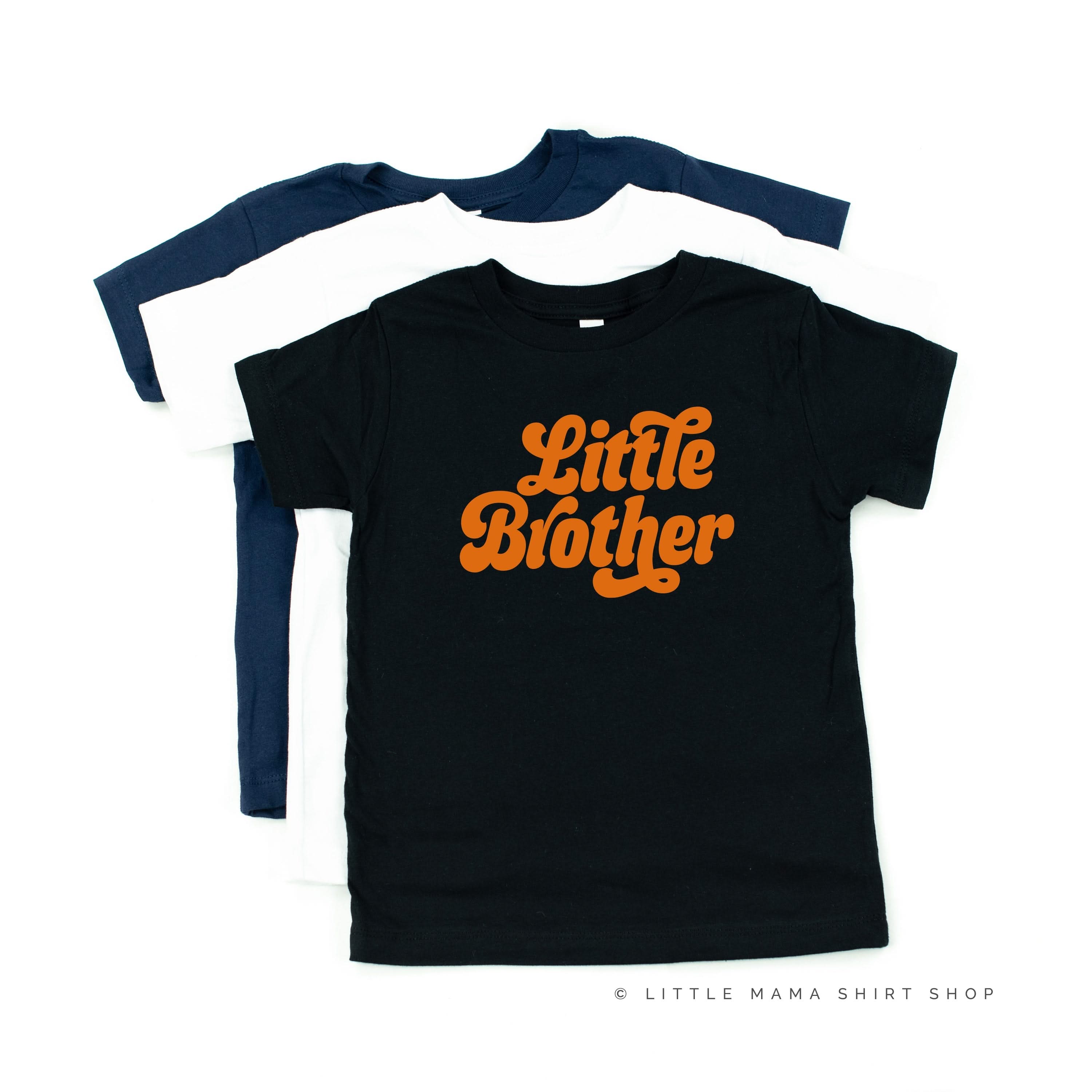 Little Brother (Retro) - Child Shirt Little Mama Shirt Shop