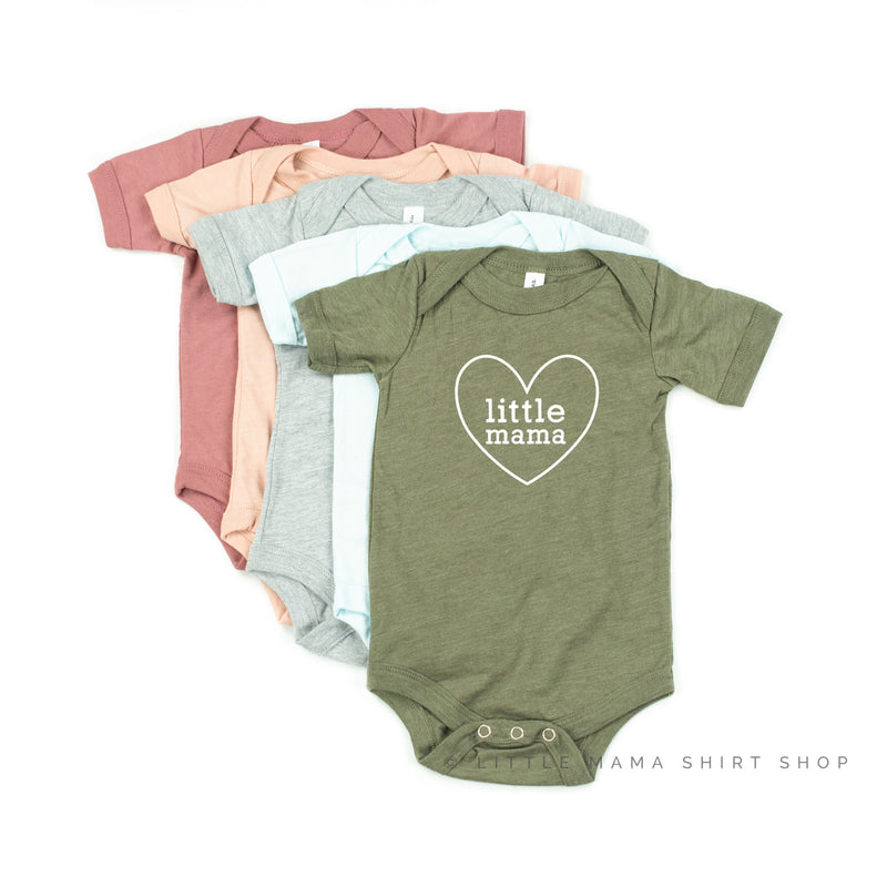 Little Mama (heart around) - Child Shirt
