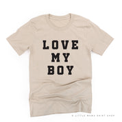 LOVE MY BOY - (Singular) - Unisex Tee Little Mama Shirt Shop
