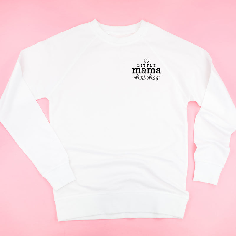 Little Mama Shirt Shop® Logo - Lightweight Pullover Sweater