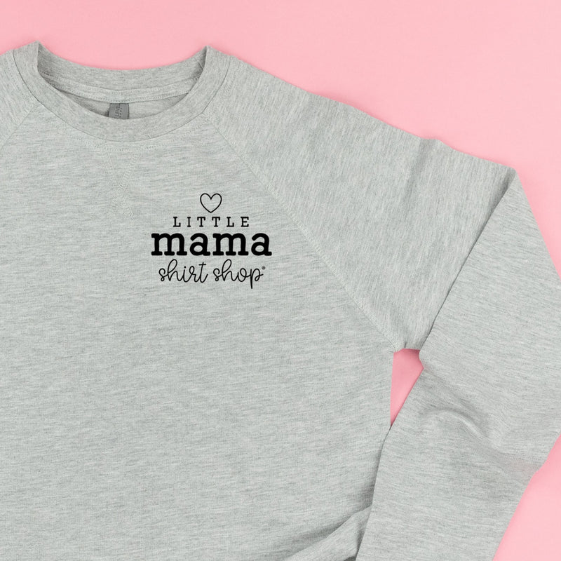 Little Mama Shirt Shop® Logo - Lightweight Pullover Sweater