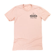 Little Mama Shirt Shop® Logo Tee (Pocket Logo Front, Large Logo on Back) - Unisex Tee Little Mama Shirt Shop