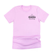 Little Mama Shirt Shop® Logo Tee (Pocket Logo Front, Large Logo on Back) - Unisex Tee Little Mama Shirt Shop
