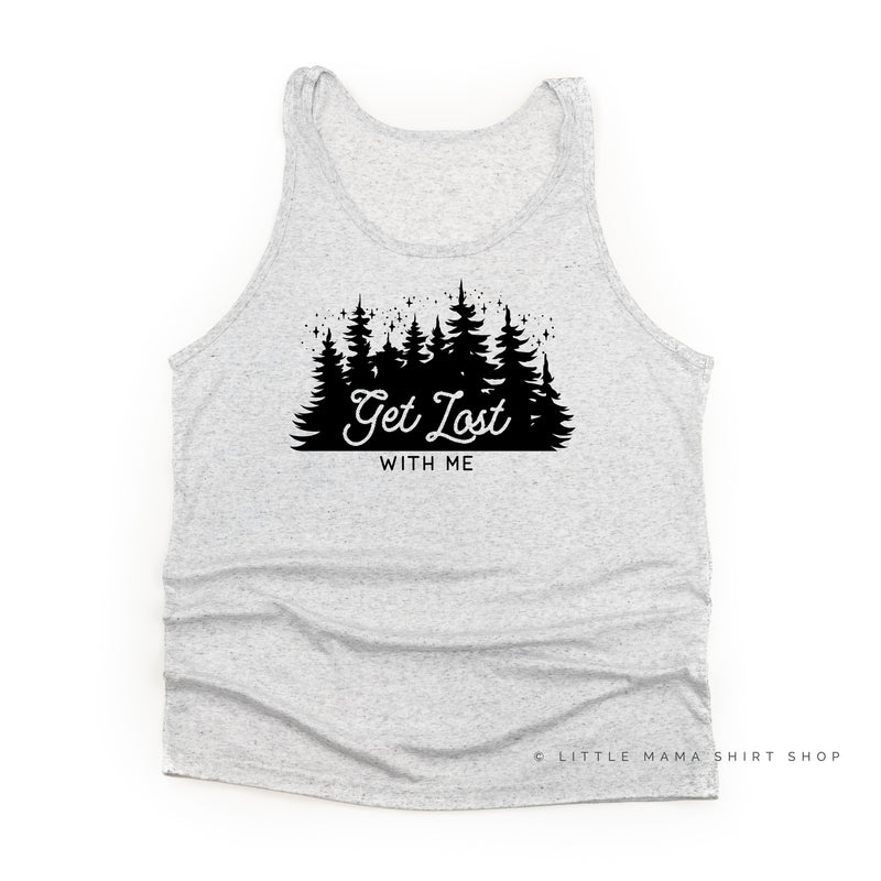 GET LOST WITH ME - Unisex Jersey Tank
