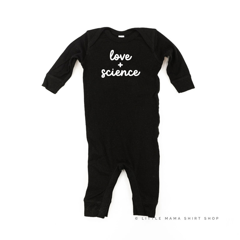 LOVE + SCIENCE - One Piece Baby Sleeper