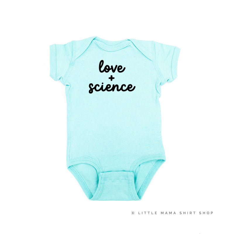 LOVE + SCIENCE - Short Sleeve Child Shirt