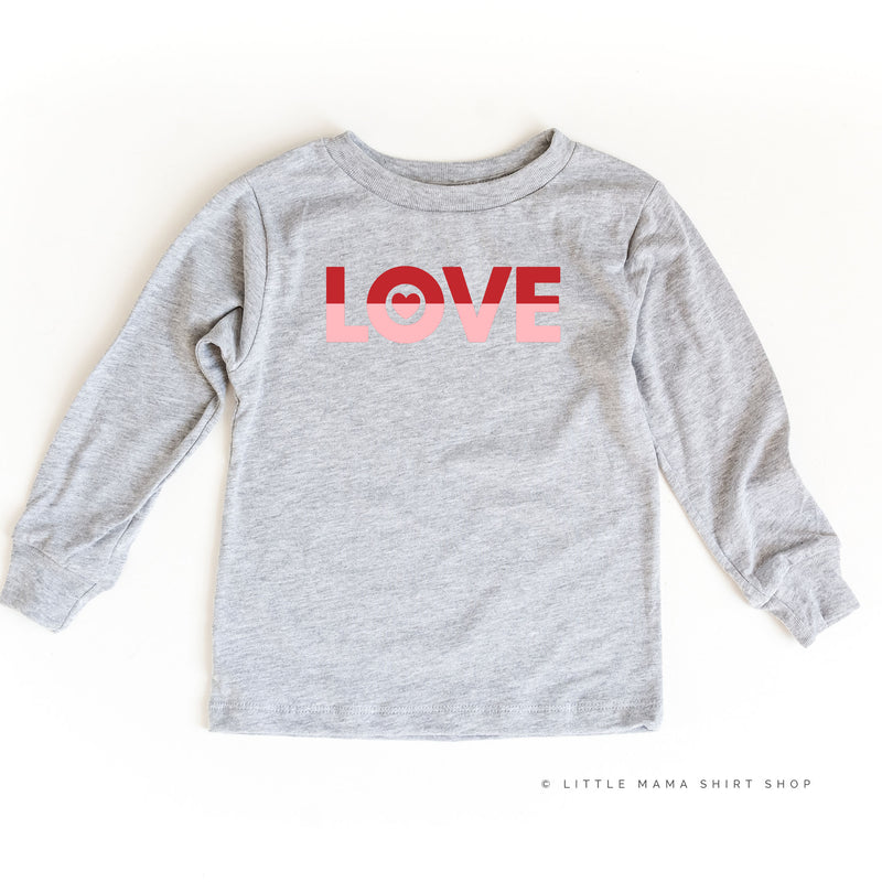 Love - Two Tone - Child LONG SLEEVE Tee