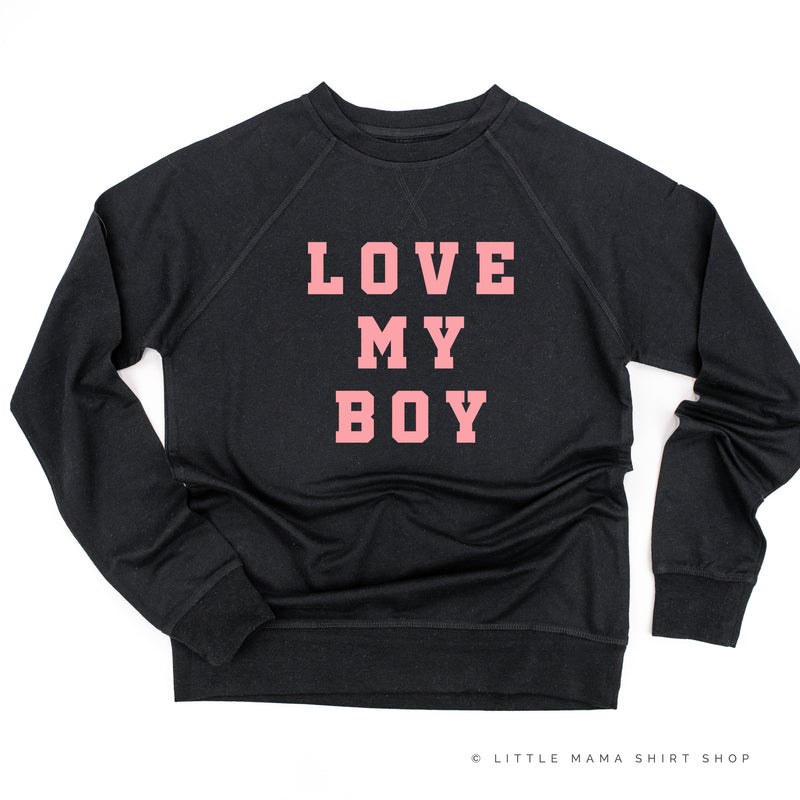 LOVE MY BOY - (Singular) - Lightweight Pullover Sweater