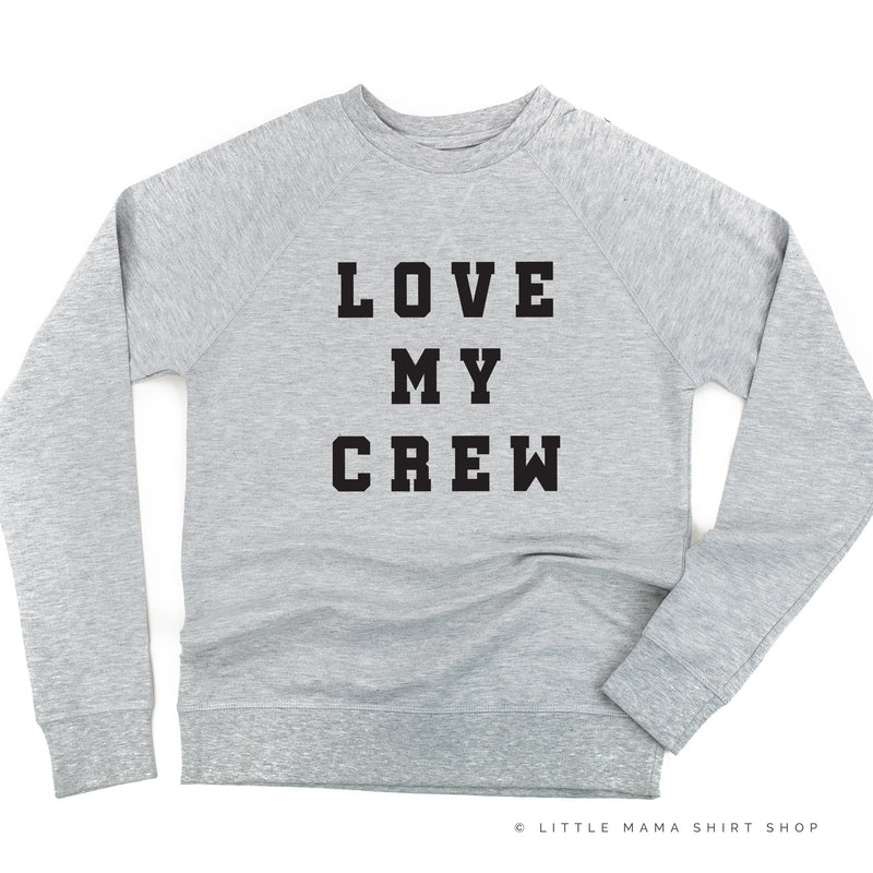 LOVE MY CREW - Lightweight Pullover Sweater