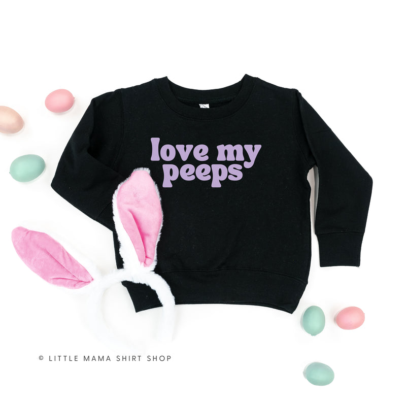 LOVE MY PEEPS - Groovy - Child Sweater