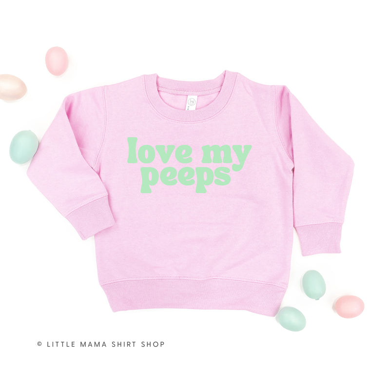 LOVE MY PEEPS - Groovy - Child Sweater