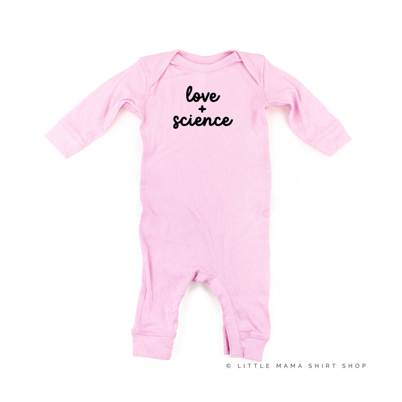 LOVE + SCIENCE - One Piece Baby Sleeper