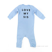 Love My Sis - Baby Sleeper Little Mama Shirt Shop