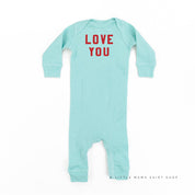 Love You - Baby Sleeper Little Mama Shirt Shop