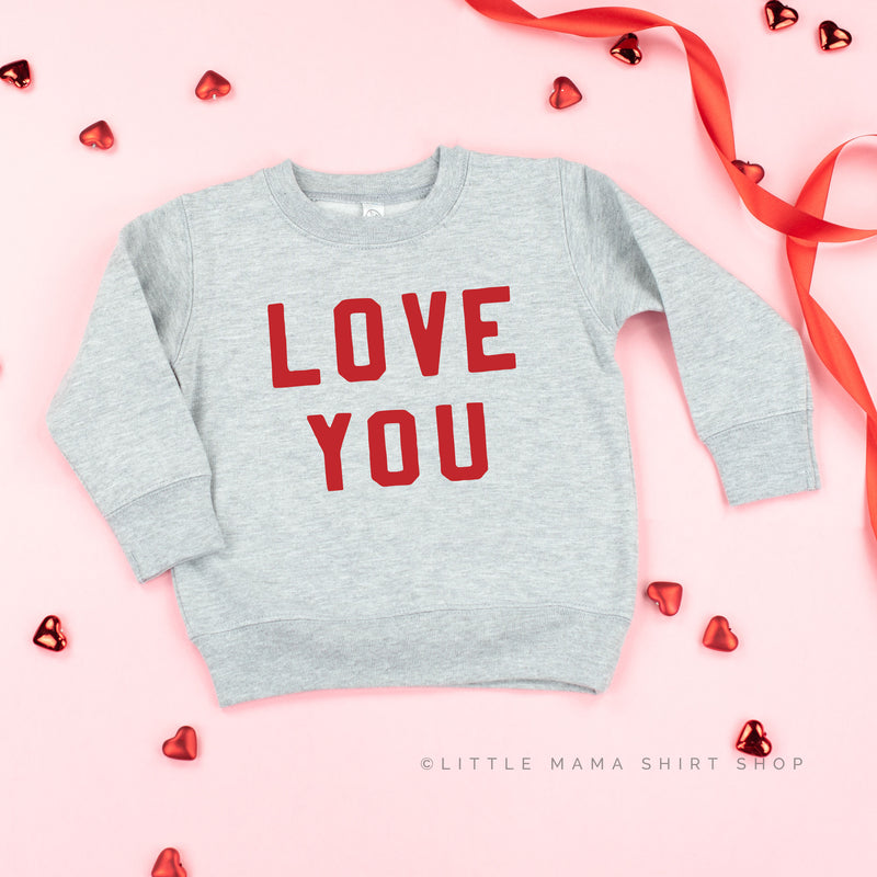 Love You - Child Sweater